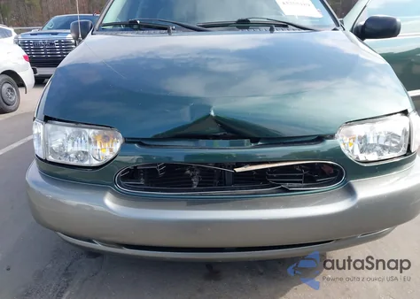 1999 Nissan Quest Gle/Gxe/Se из США, поврежденный, VIN 4N2XN11T5XD832884